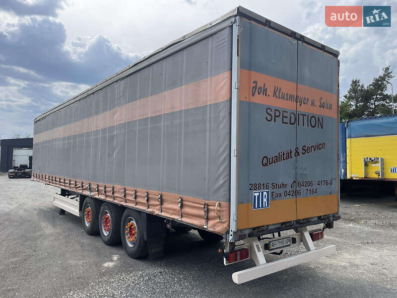 Тентованный борт (штора) - прицеп Krone SDP 27 2002 в Вышгороде фото 6 Тентованный борт (штора) - прицеп Krone SDP 27 2002 в Вышгороде