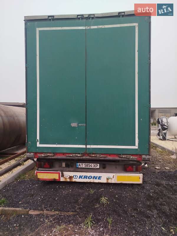 Тентованный борт (штора) - полуприцеп Krone SDP 27 2004 в Ивано-Франковске