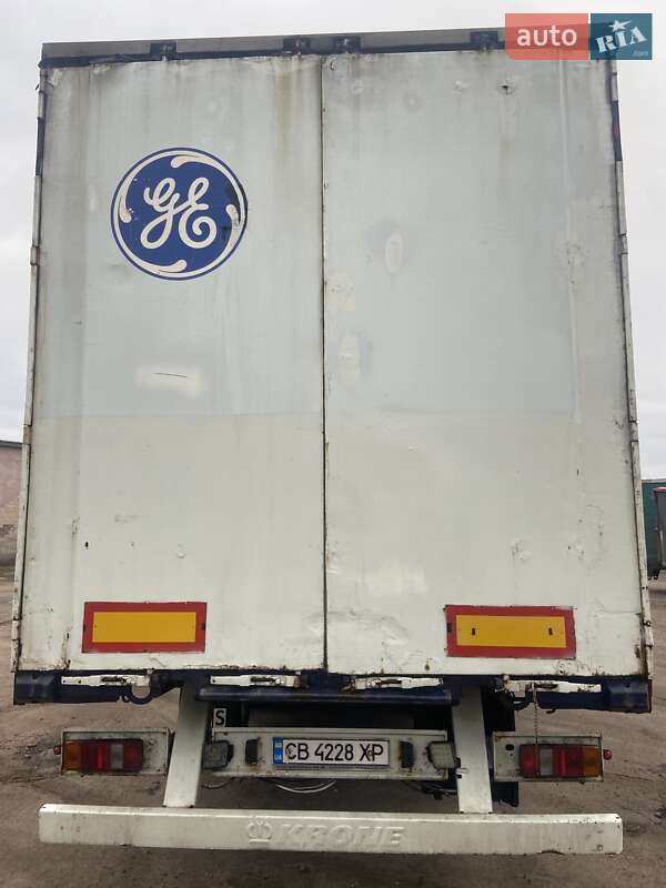 Тентованный борт (штора) - полуприцеп Krone SDP 27 2000 в Чернигове фото 5 Тентованный борт (штора) - полуприцеп Krone SDP 27 2000 в Чернигове