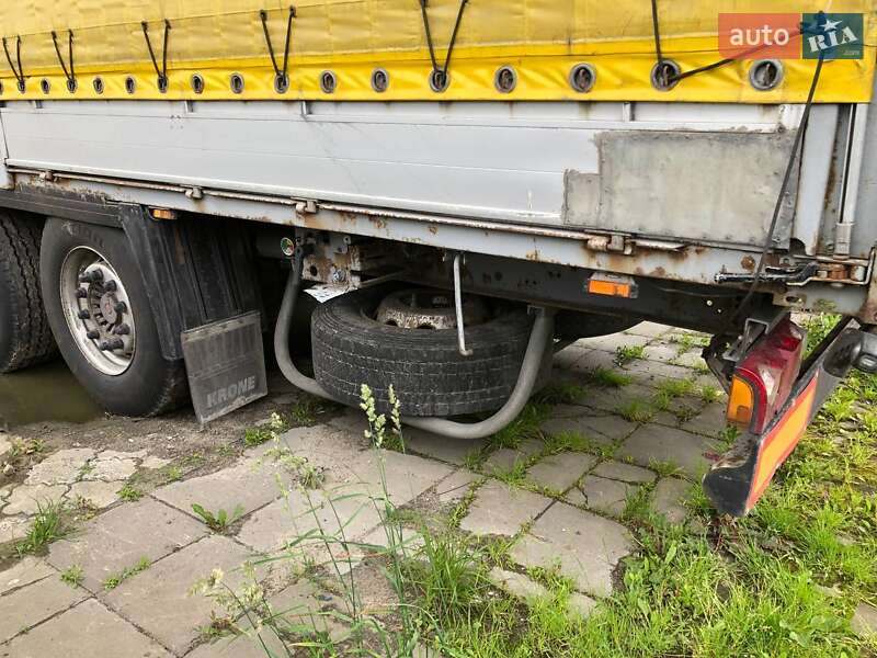 Тентованный борт (штора) - полуприцеп Krone SDP 27 2007 в Ковеле фото 7 Тентованный борт (штора) - полуприцеп Krone SDP 27 2007 в Ковеле