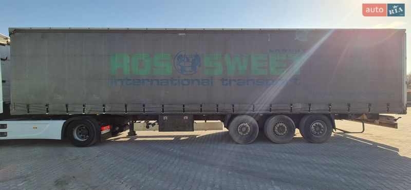 Тентований борт (штора) - напівпричіп Krone SDP 27 2008 в Львові