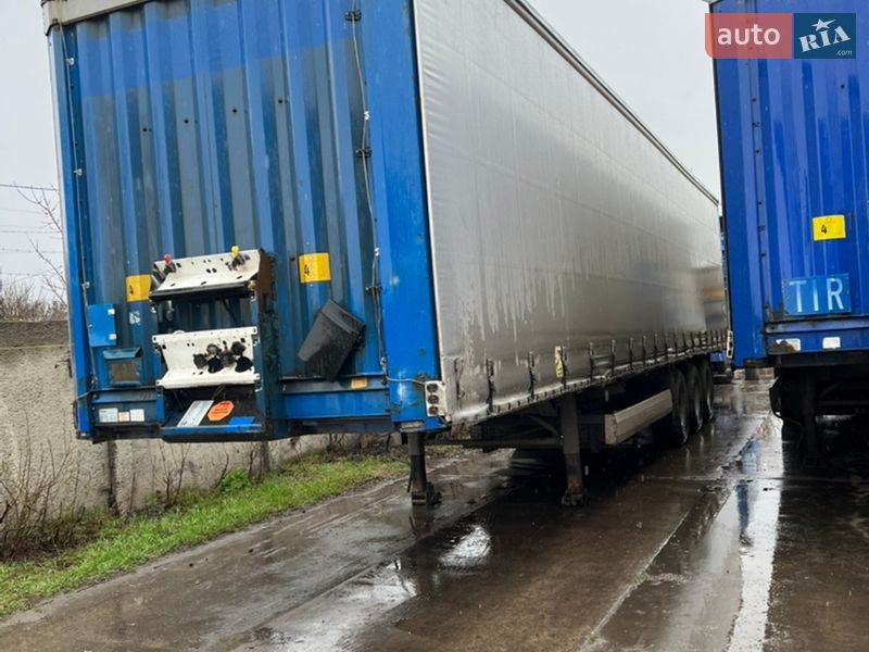 Тентований борт (штора) - напівпричіп Krone SDP 27 2006 в Харкові
