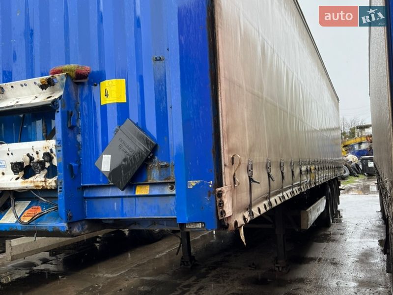 Тентований борт (штора) - напівпричіп Krone SDP 27 2006 в Харкові