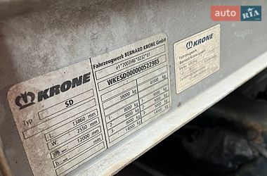 Тентований борт (штора) - напівпричіп Krone SDP 27 2008 в Харкові фото 2 Тентований борт (штора) - напівпричіп Krone SDP 27 2008 в Харкові