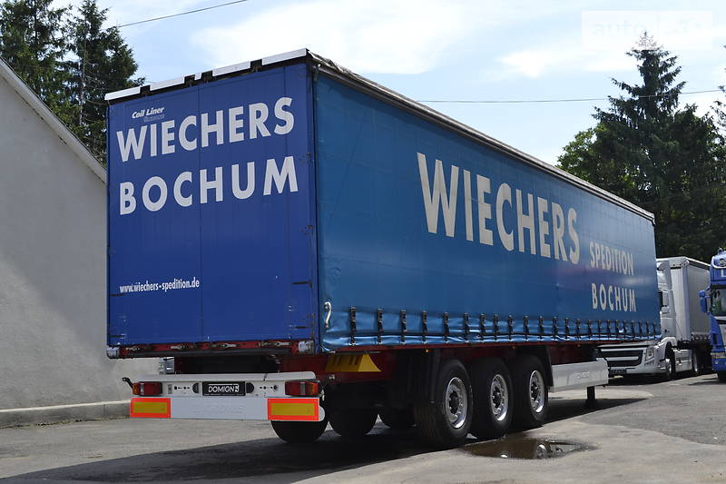 Тентований борт (штора) - напівпричіп Krone SDP 2010 в Хусті