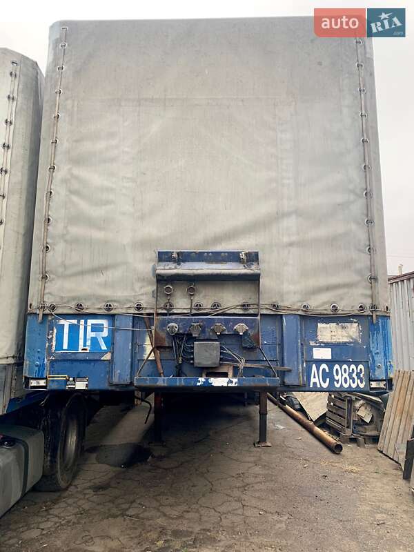 Тентований борт (штора) - напівпричіп Krone SDP 1998 в Миколаєві фото 9 Тентований борт (штора) - напівпричіп Krone SDP 1998 в Миколаєві