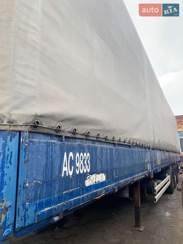 Тентований борт (штора) - напівпричіп Krone SDP 1998 в Миколаєві фото 14 Тентований борт (штора) - напівпричіп Krone SDP 1998 в Миколаєві