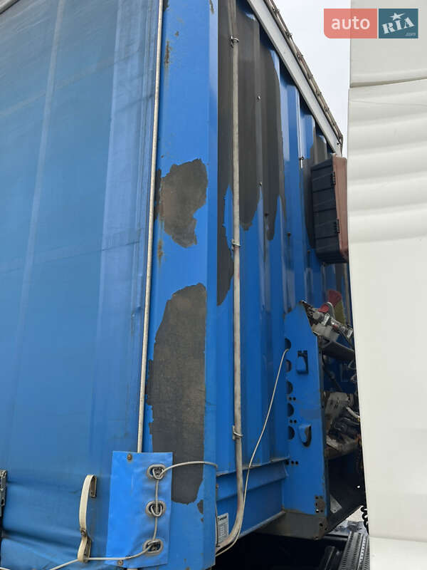 Тентованный борт (штора) - полуприцеп Krone SDP 2007 в Звягеле