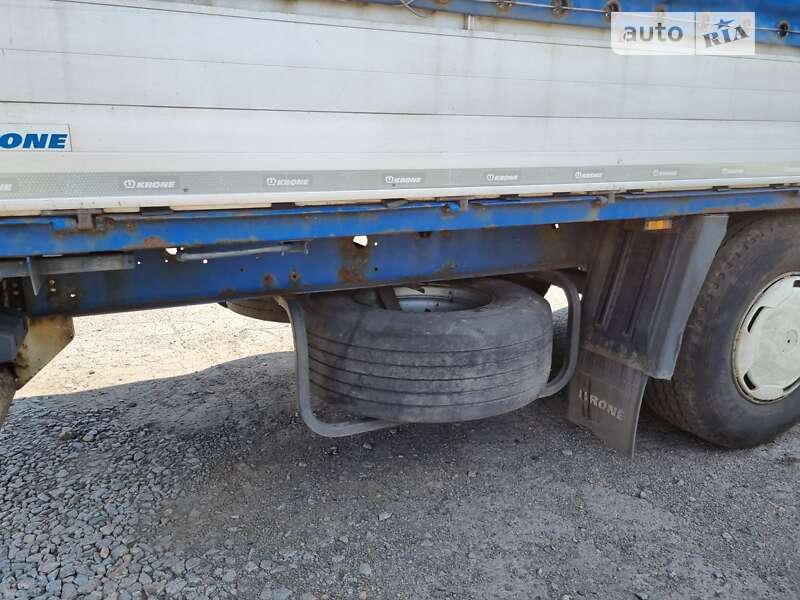 Тентованный борт (штора) - полуприцеп Krone SDR 27 2012 в Смеле