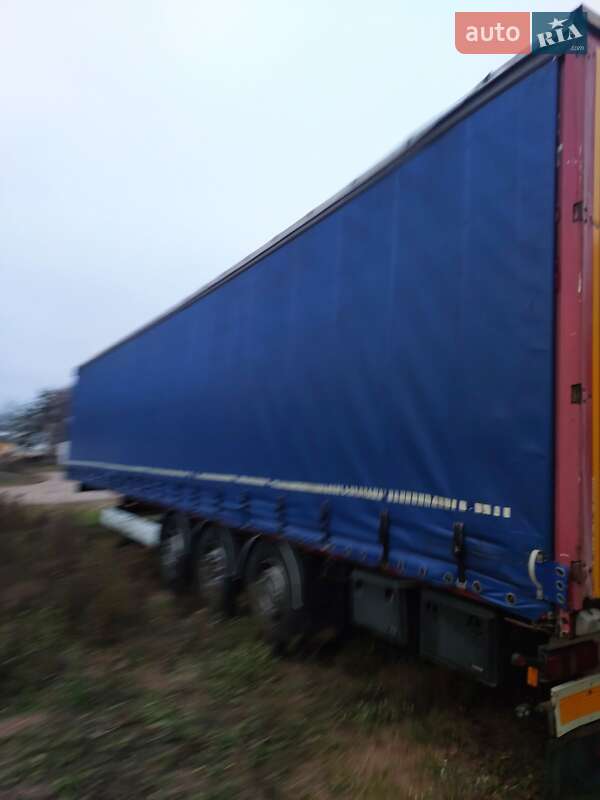 Тентованный борт (штора) - полуприцеп Krone SDR 27 2008 в Житомире фото Тентованный борт (штора) - полуприцеп Krone SDR 27 2008 в Житомире