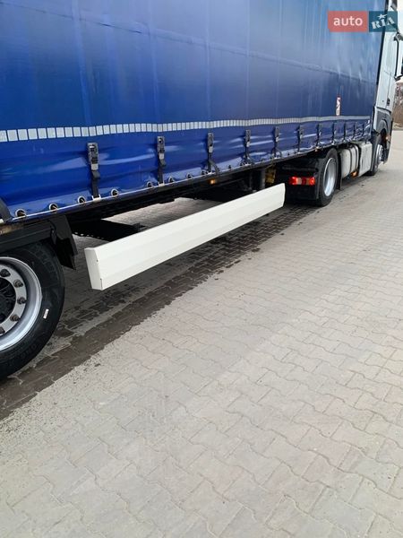 Тентованный борт (штора) - полуприцеп Krone SN 2014 в Ковеле