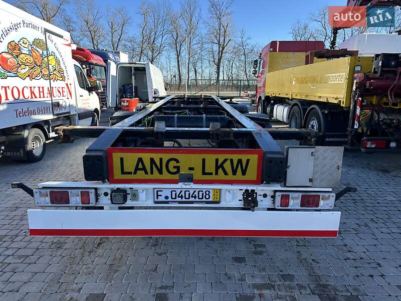 Контейнеровоз Krone ZZ 2015 в Залещиках