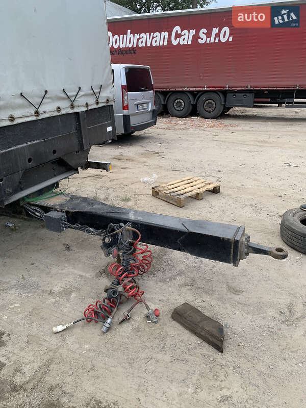 Тентованный борт (штора) - прицеп Krone ZZF 2005 в Львове