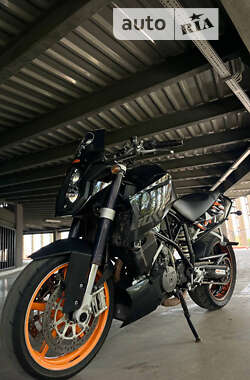 Мотоцикл Без обтекателей (Naked bike) KTM 990 Super Duke 2009 в 