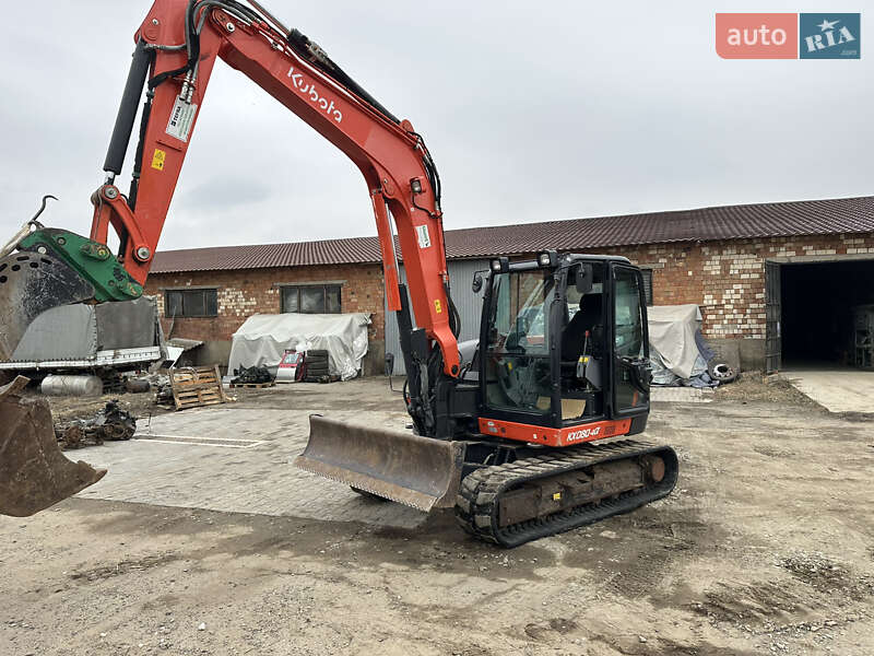 Экскаватор погрузчик Kubota KX 080-4 2018 в Черновцах