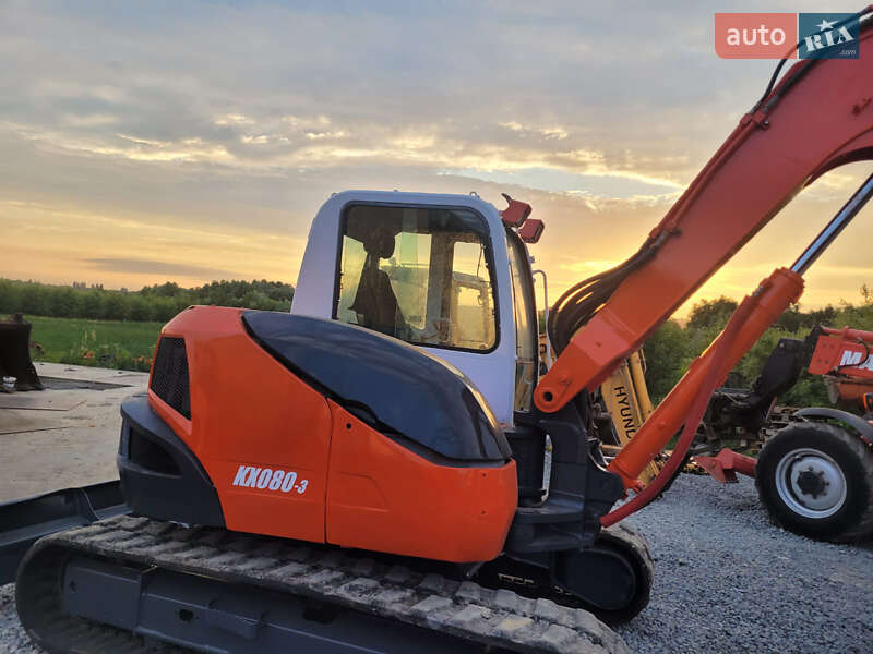 Миниэкскаватор Kubota KX 080-4 2011 в Недобоевцах