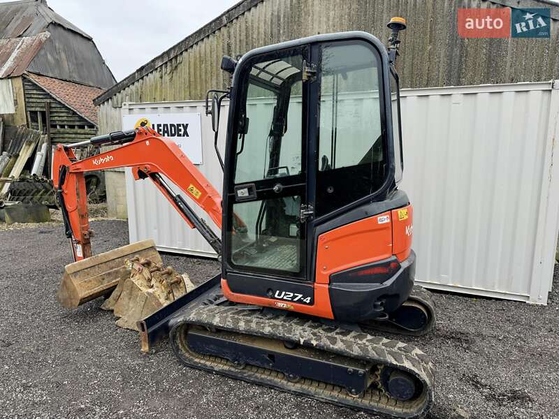 Миниэкскаватор Kubota U27-4 2018 в Киеве