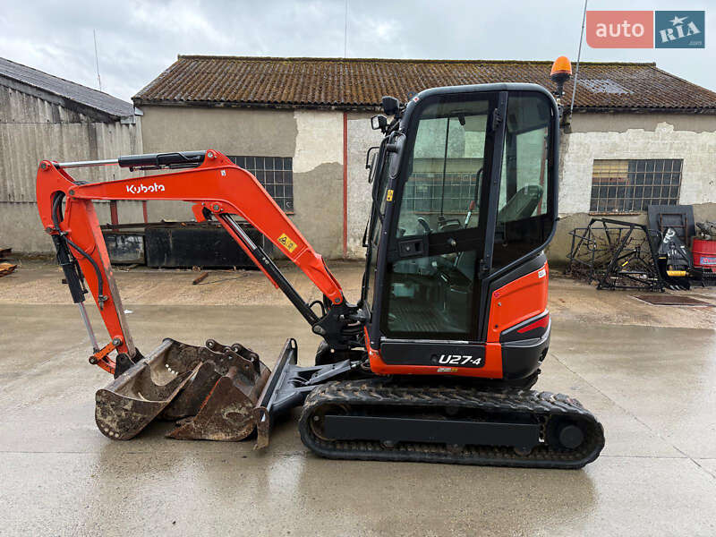 Миниэкскаватор Kubota U27-4 2014 в 