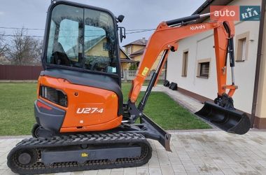 Міні-екскаватор Kubota U27-4 2016 в Моршині