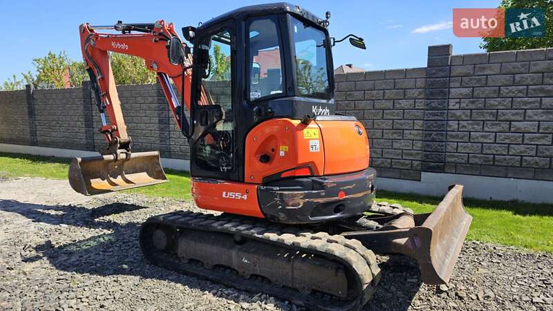 Міні-екскаватор Kubota U55-4 2017 в Луцьку