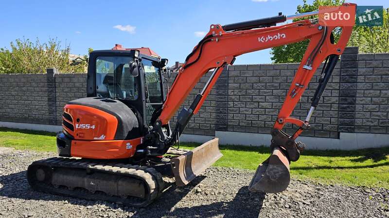 Міні-екскаватор Kubota U55-4 2017 в Луцьку