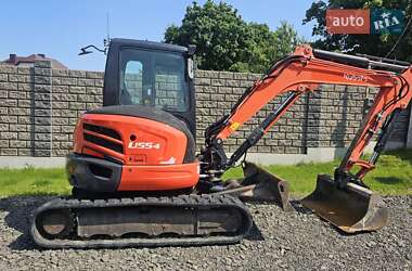 Миниэкскаватор Kubota U55-4 2017 в Луцке