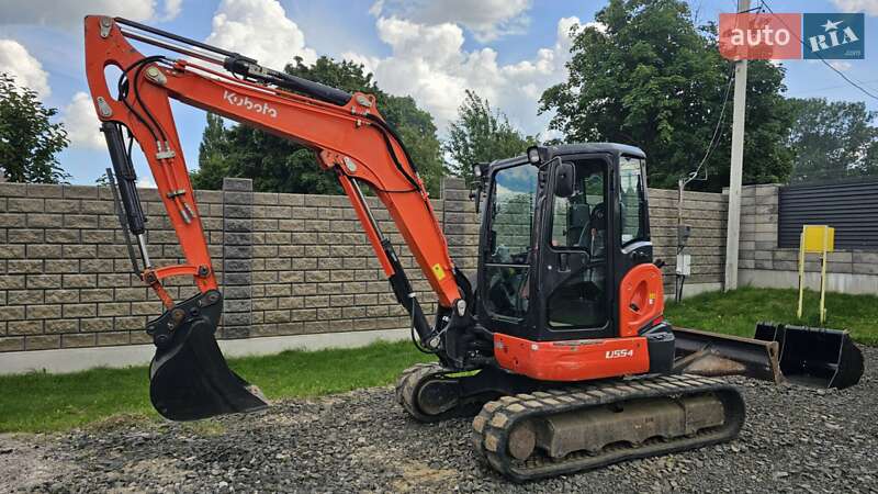 Миниэкскаватор Kubota U55-4 2017 в Луцке