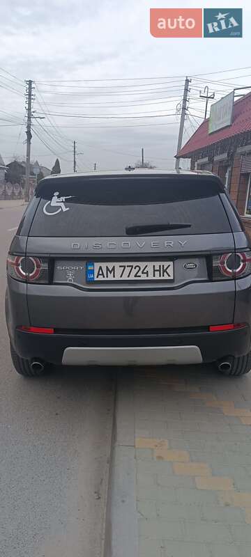 Позашляховик / Кросовер Land Rover Discovery Sport 2015 в Житомирі фото 3 Позашляховик / Кросовер Land Rover Discovery Sport 2015 в Житомирі