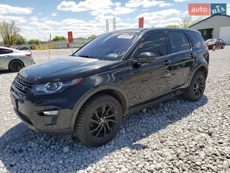 Land Rover Discovery Sport 2018