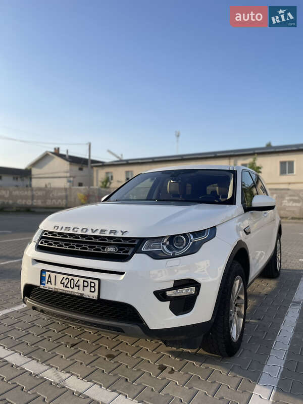 Позашляховик / Кросовер Land Rover Discovery Sport 2018 в 