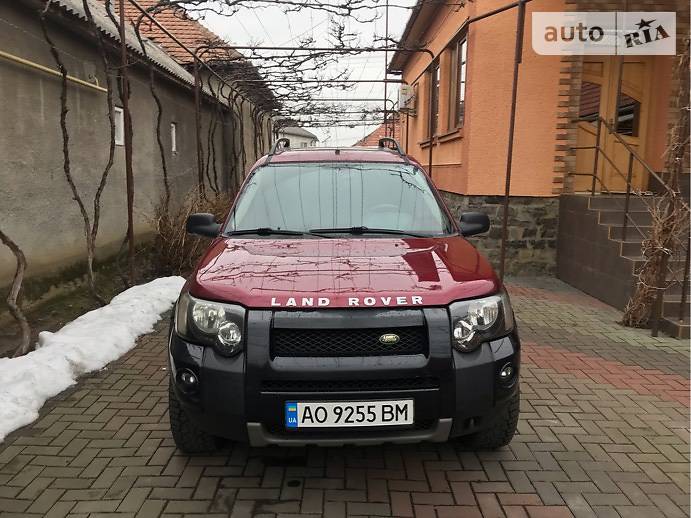 Внедорожник / Кроссовер Land Rover Freelander 2003 в Мукачево