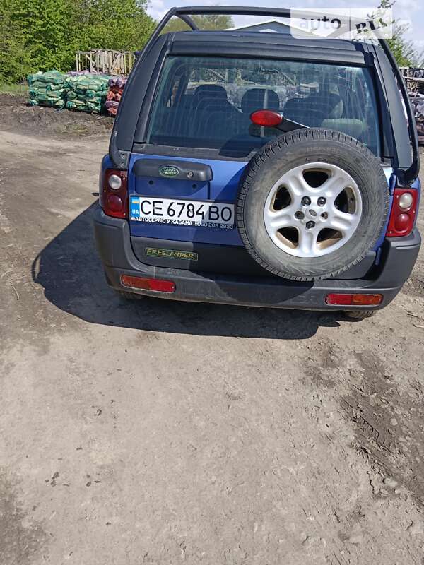 Внедорожник / Кроссовер Land Rover Freelander 2001 в Черновцах