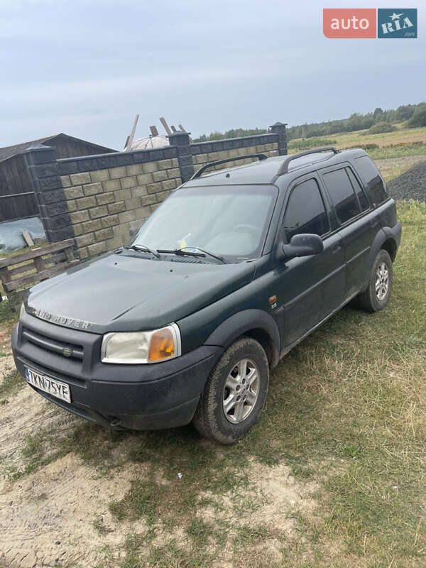 Land Rover Freelander 2002 Land Rover Freelander 2002