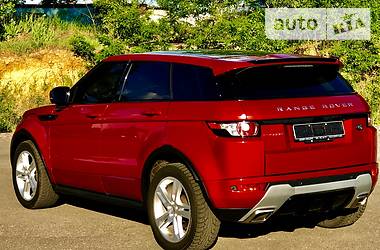 Внедорожник / Кроссовер Land Rover Range Rover Evoque 2013 в Киеве