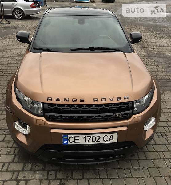 Внедорожник / Кроссовер Land Rover Range Rover Evoque 2014 в Черновцах