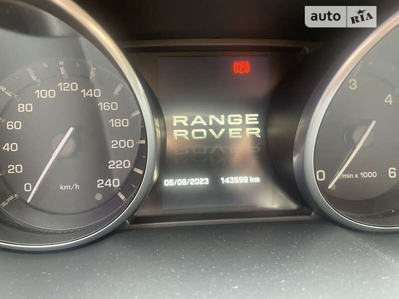 Позашляховик / Кросовер Land Rover Range Rover Evoque 2012 в Сумах
