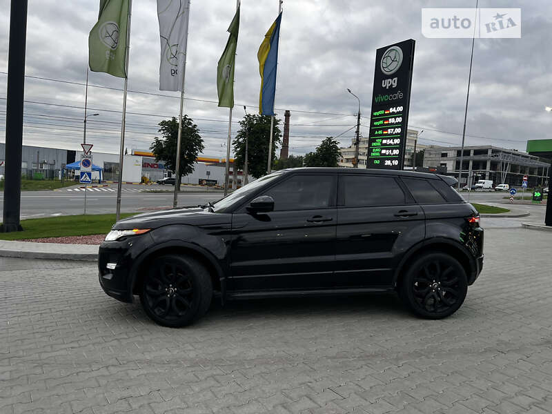 Позашляховик / Кросовер Land Rover Range Rover Evoque 2014 в Тернополі