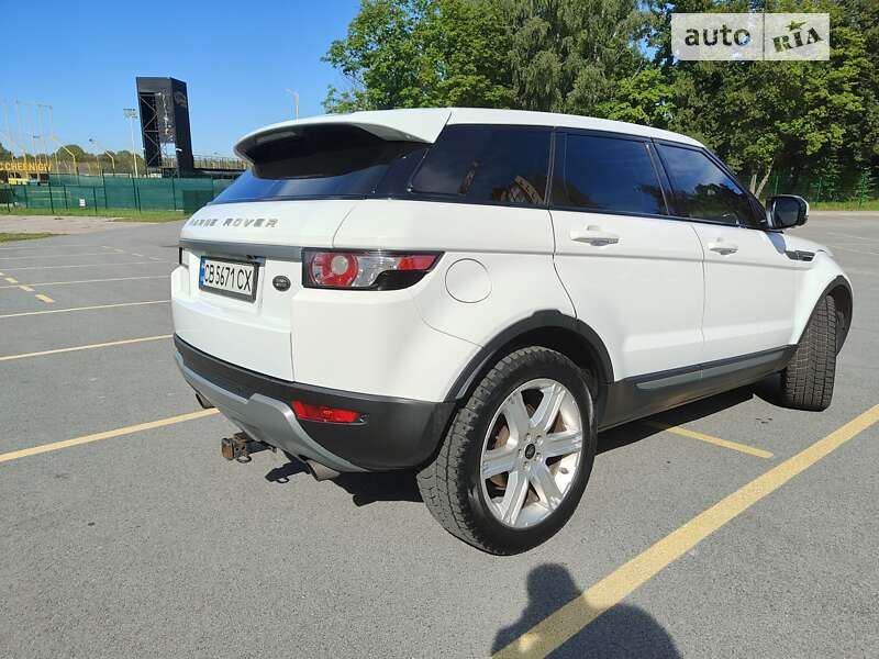 Внедорожник / Кроссовер Land Rover Range Rover Evoque 2012 в Чернигове