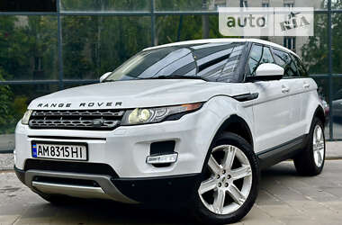 Позашляховик / Кросовер Land Rover Range Rover Evoque 2015 в Житомирі