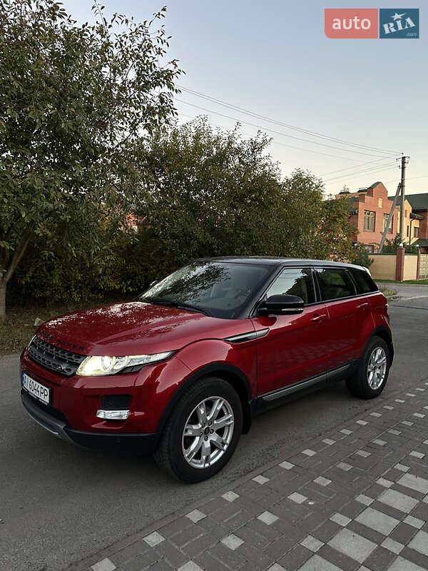 Позашляховик / Кросовер Land Rover Range Rover Evoque 2012 в Львові