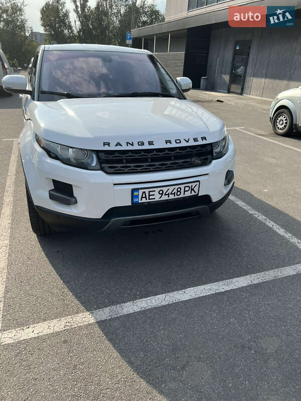 Внедорожник / Кроссовер Land Rover Range Rover Evoque 2013 в Днепре