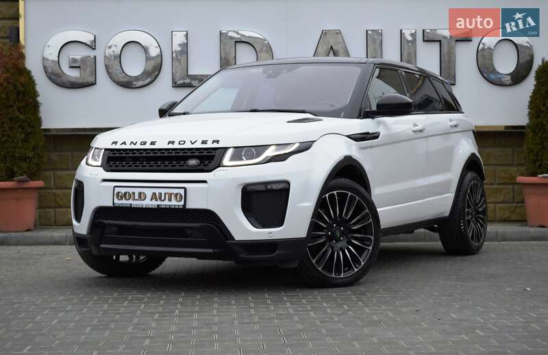 Позашляховик / Кросовер Land Rover Range Rover Evoque 2016 в Одесі