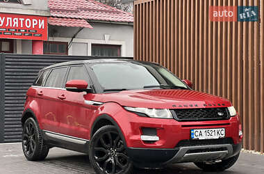 Позашляховик / Кросовер Land Rover Range Rover Evoque 2012 в Черкасах