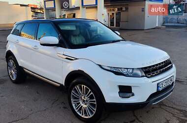 Позашляховик / Кросовер Land Rover Range Rover Evoque 2012 в Чернівцях