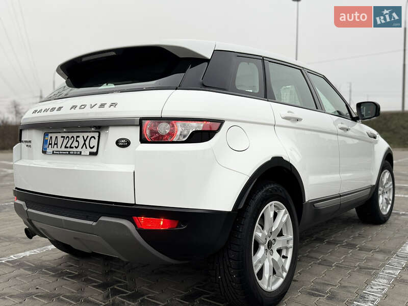 Внедорожник / Кроссовер Land Rover Range Rover Evoque 2012 в Киеве