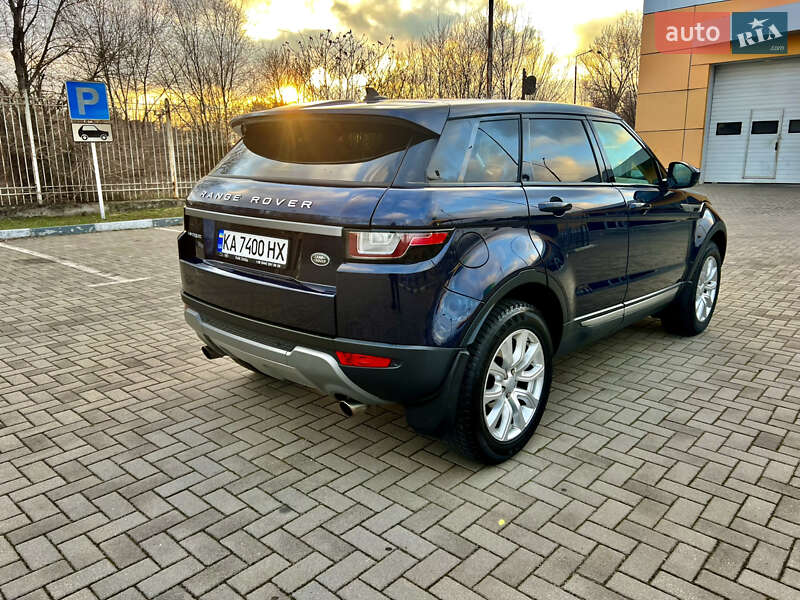 Внедорожник / Кроссовер Land Rover Range Rover Evoque 2016 в Запорожье