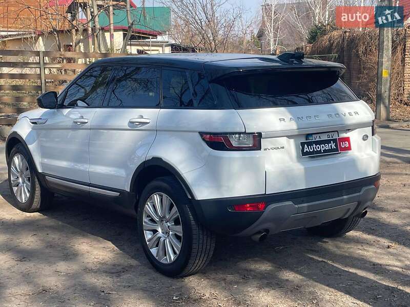 Внедорожник / Кроссовер Land Rover Range Rover Evoque 2017 в Киеве
