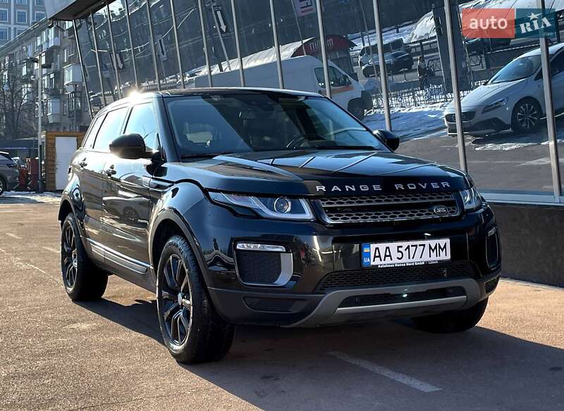 Позашляховик / Кросовер Land Rover Range Rover Evoque 2017 в 
