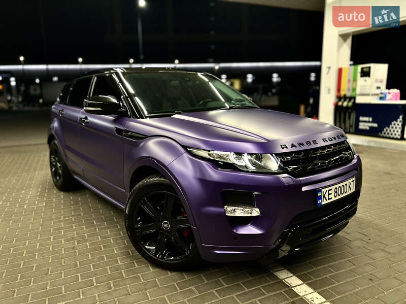 Внедорожник / Кроссовер Land Rover Range Rover Evoque 2013 в 