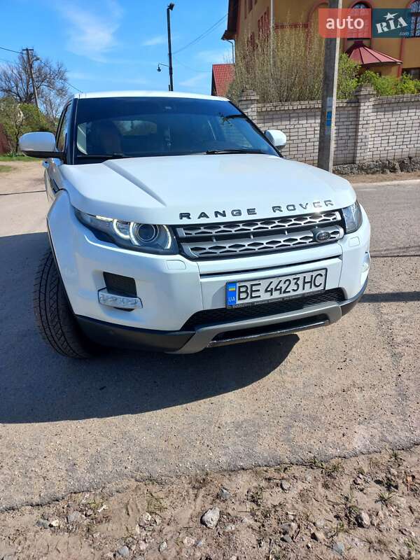 Внедорожник / Кроссовер Land Rover Range Rover Evoque 2013 в Николаеве